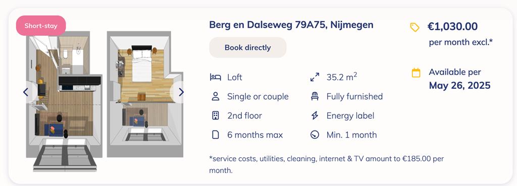 Te huur: Appartement Berg en Dalseweg, Nijmegen - 14