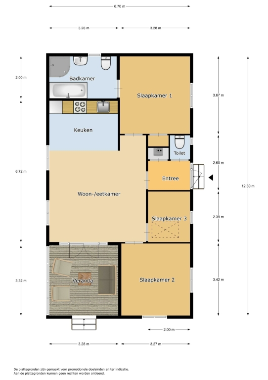 For rent: House Kievit, Baarle-Nassau - 12