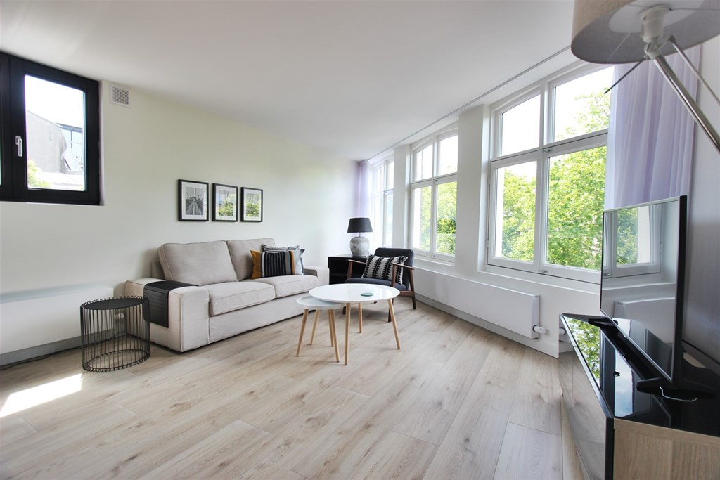 furnished 2 bedroom apartment.