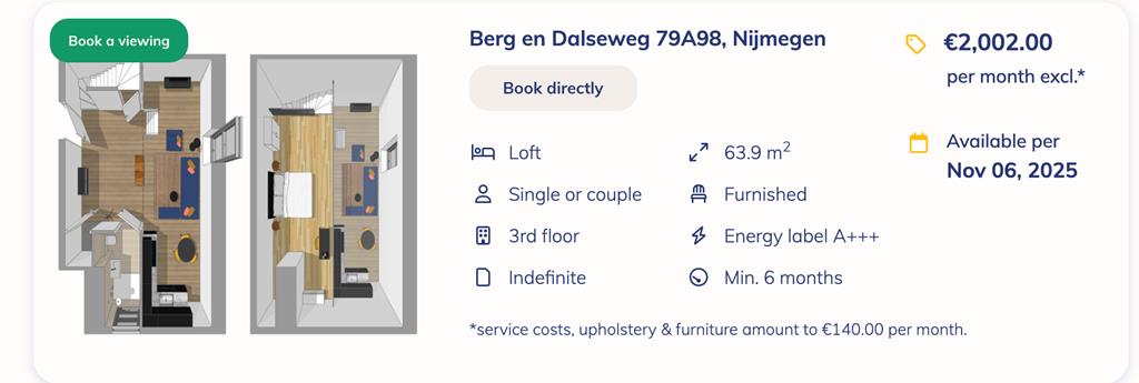 Te huur: Appartement Berg en Dalseweg, Nijmegen - 9