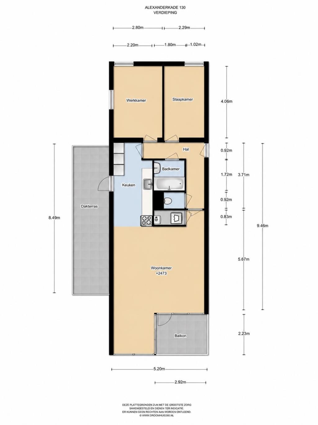 Te huur: Appartement Alexanderkade, Amsterdam - 23