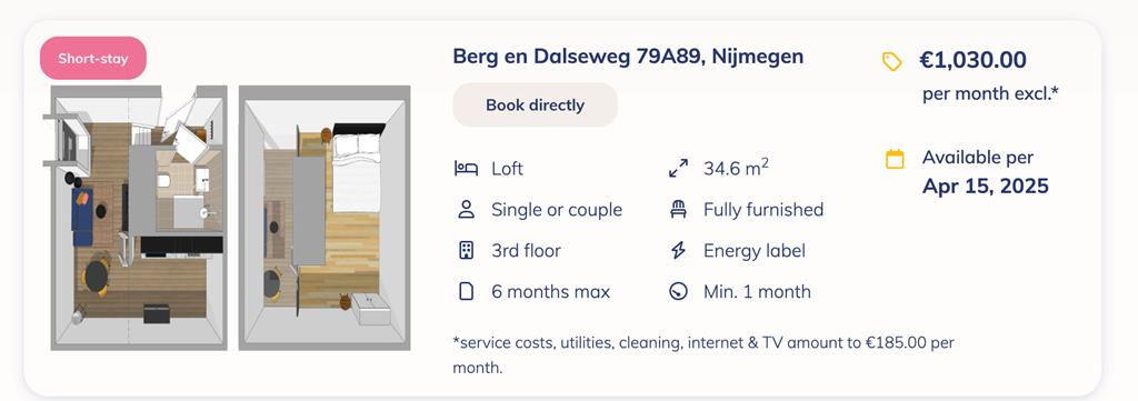 Te huur: Appartement Berg en Dalseweg, Nijmegen - 16