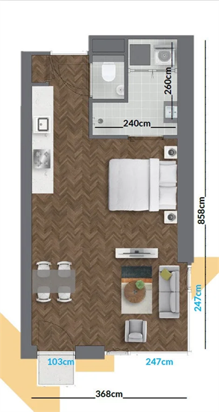 Te huur: Appartement Lyceumlaan, Roosendaal - 3