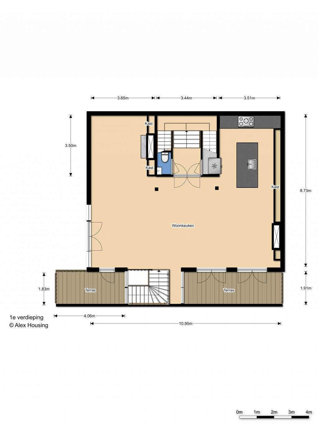 Te huur: Woning Van Diemenstraat, Den Haag - 23