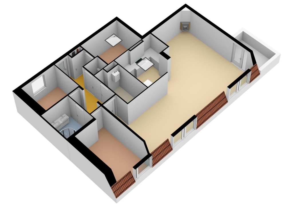 Te huur: Appartement De Klef, Ewijk - 26