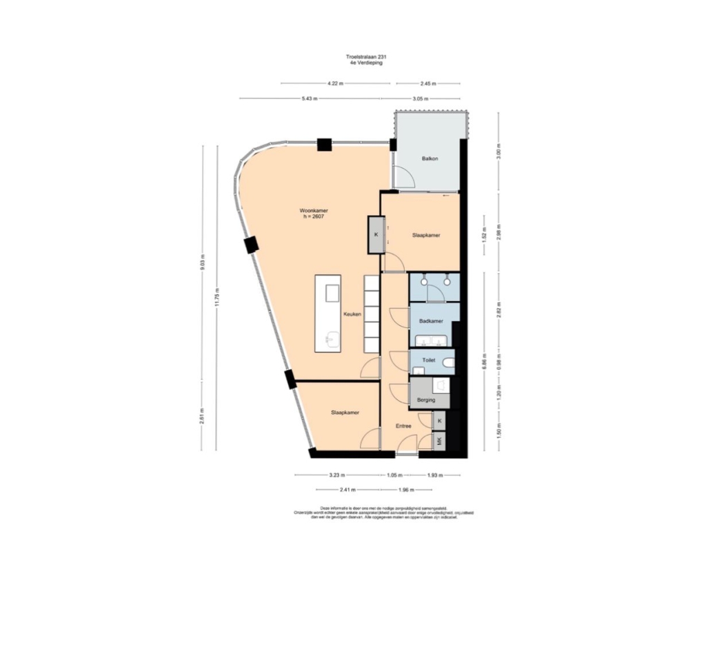 Te huur: Appartement Troelstralaan, Amsterdam - 21