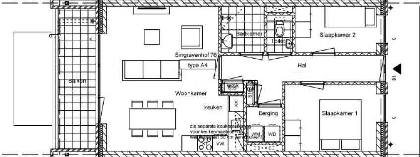 Te huur: Appartement Singravenhof, Arnhem - 15