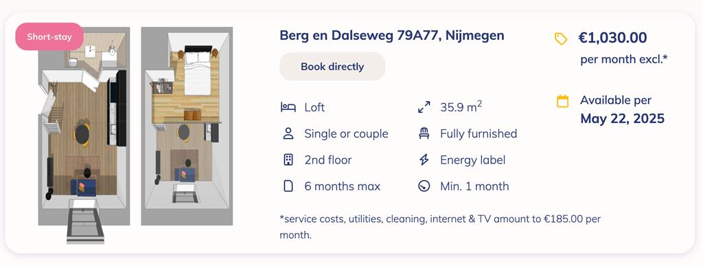Te huur: Appartement Berg en Dalseweg, Nijmegen - 15