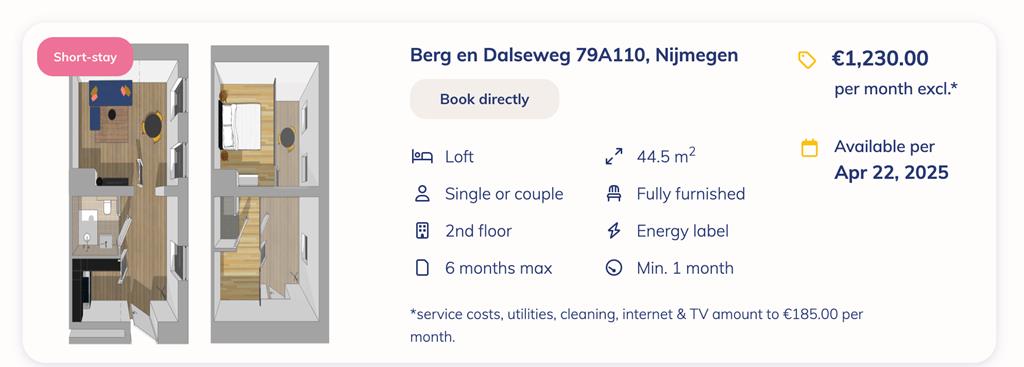 Te huur: Appartement Berg en Dalseweg, Nijmegen - 17