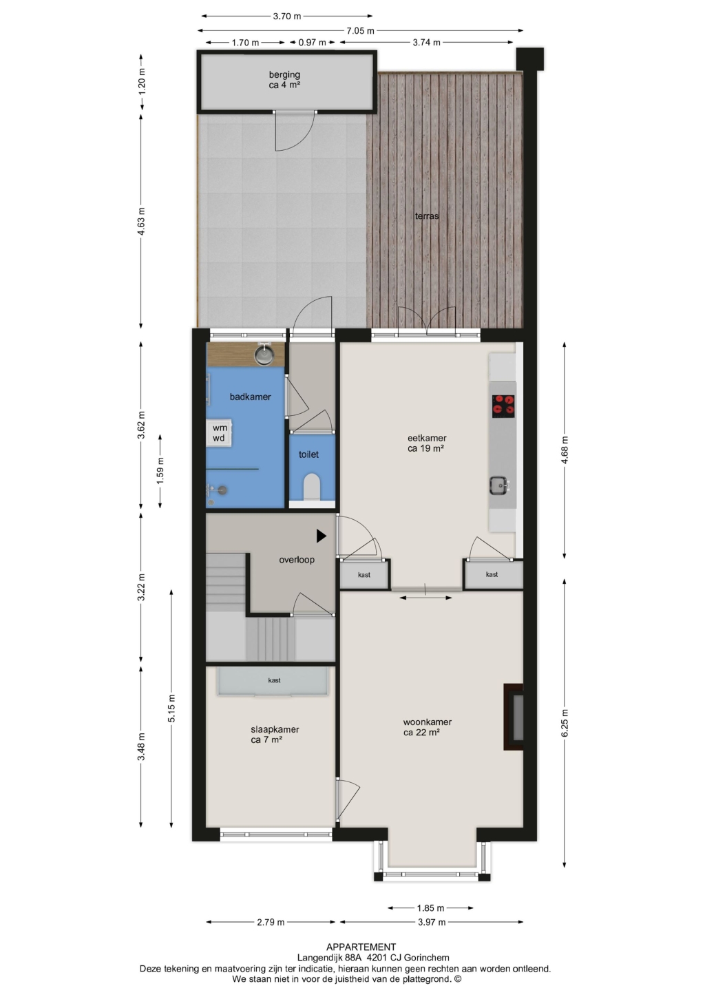 Te huur: Appartement Langendijk, Gorinchem - 22