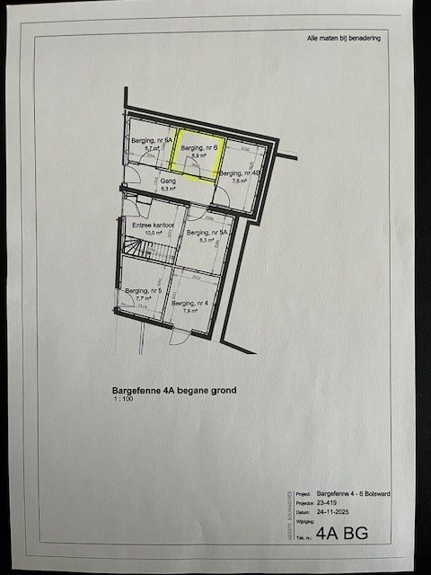 For rent: Apartment Bargefenne, Bolsward - 1