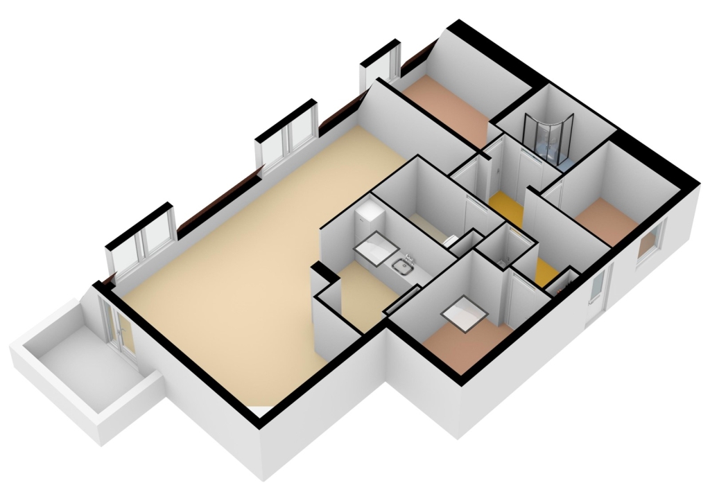 Te huur: Appartement De Klef, Ewijk - 25