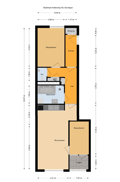 Te huur: Appartement Gedempte Kattendiep, Groningen - 10