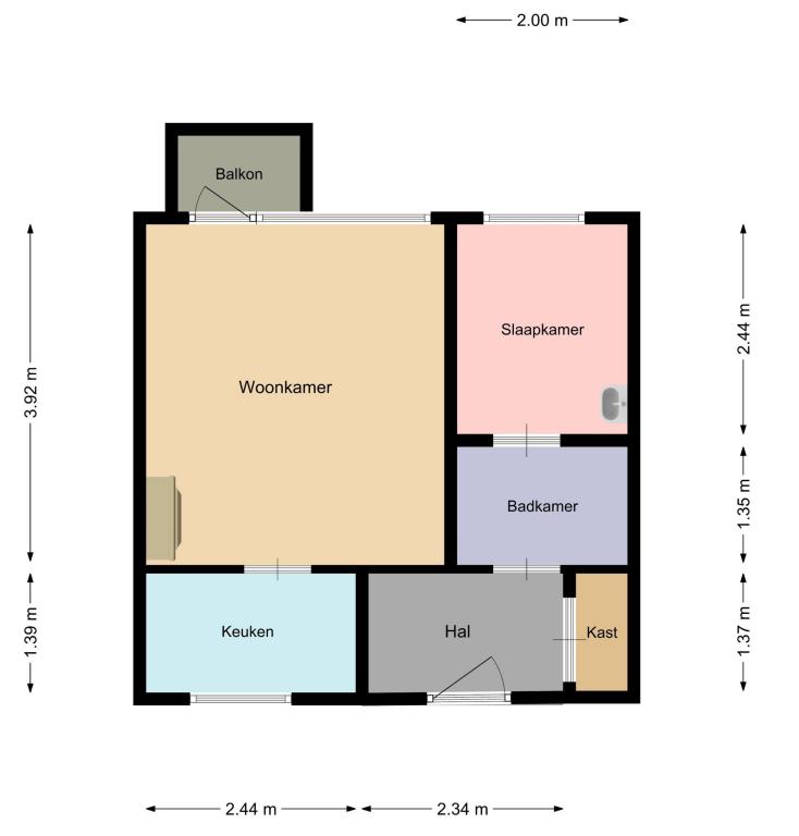 For rent: Apartment Bilderdijklaan, Hoogeveen - 13
