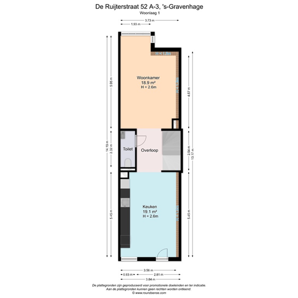 Te huur: Appartement De Ruijterstraat, Den Haag - 20