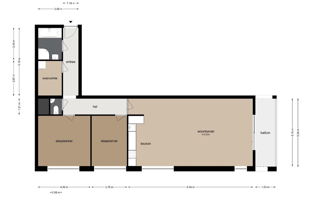 Te huur: Appartement Sumatrakade, Amsterdam - 29