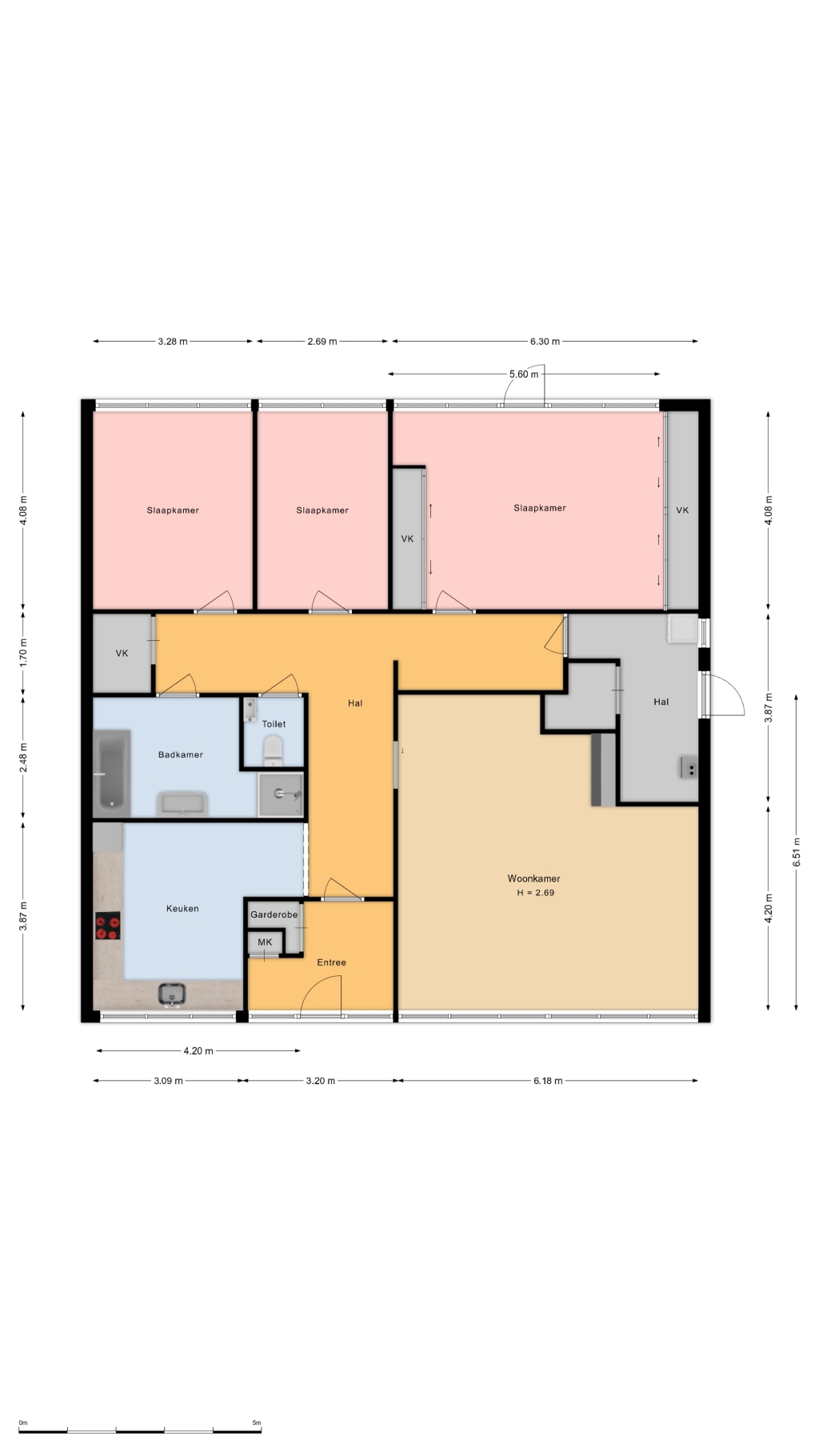 Te huur: Woning Buitenwatersloot, Delft - 40