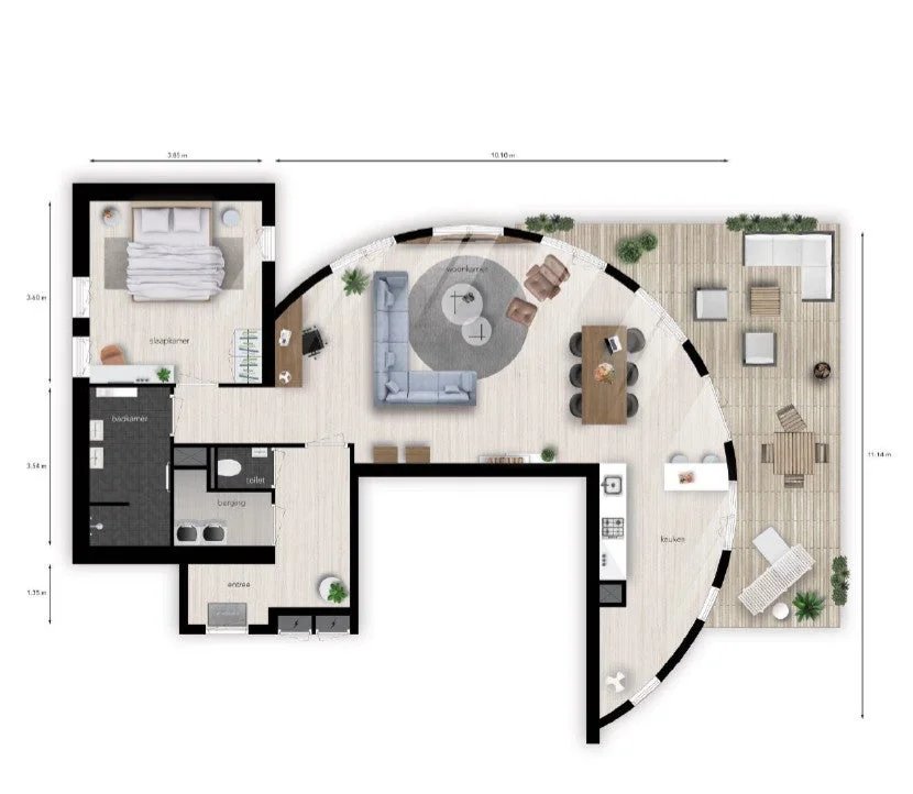 Te huur: Appartement Kadeplein, Roosendaal - 7