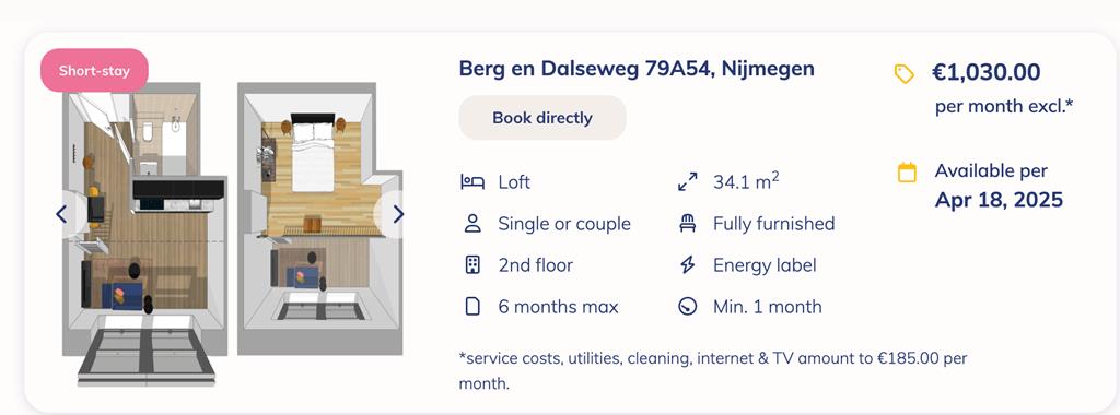 Te huur: Appartement Berg en Dalseweg, Nijmegen - 13