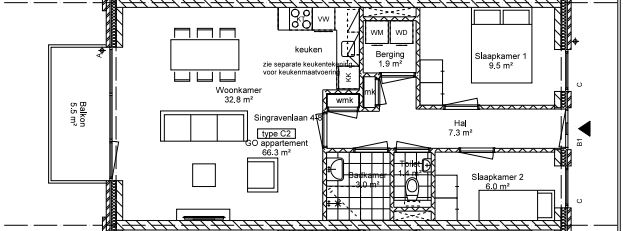 For rent: Apartment Singravenlaan, Arnhem - 16