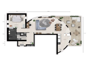 Te huur: Appartement Kadeplein, Roosendaal - 1