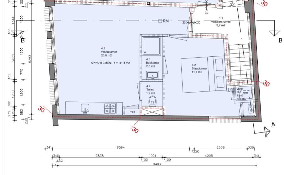 Te huur: Appartement Hoogstraat, Arnhem - 16