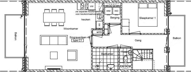 For rent: Apartment Singravenlaan, Arnhem - 1