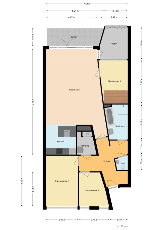 Te huur: Appartement Zuiderzee op Zuid, Biddinghuizen - 1