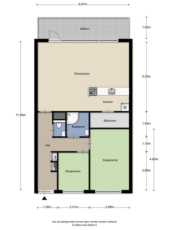 Te huur: Appartement Wolbrantskerkweg, Amsterdam - 11