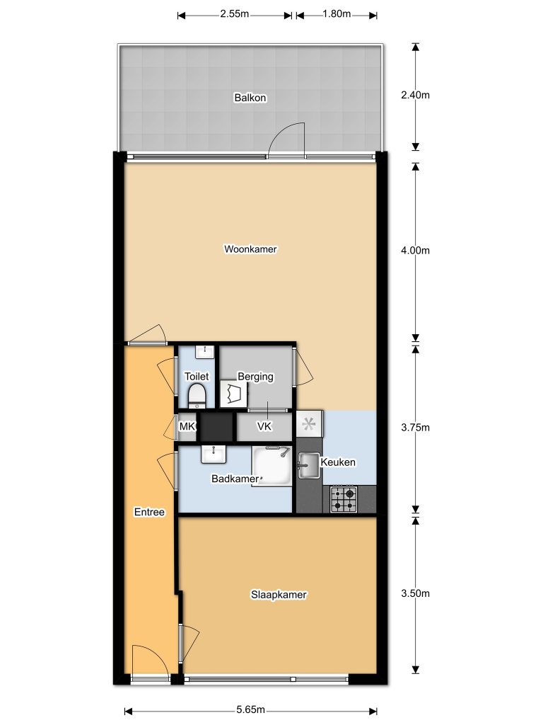 Te huur: Appartement Vijfhagen, Breda - 18