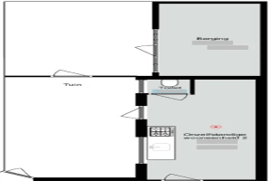For rent: Studio Winkler Prinsstraat, Tilburg - 1