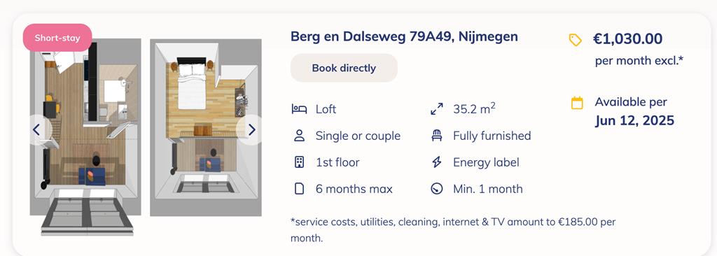 Te huur: Appartement Berg en Dalseweg, Nijmegen - 12